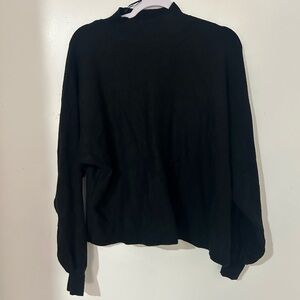 Debut Elegant Black Cowl Neck Sweater